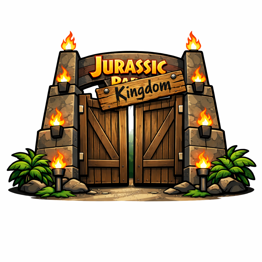 Jurassic Kingdom gate